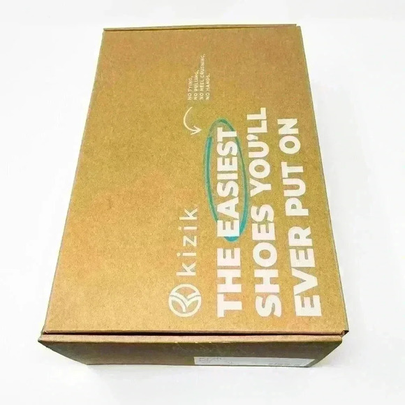 BRAND NEW IN BOX Kizik Milan Men's Sneaker Bone Cream Beige Color multi sizes - Picture 12 of 12